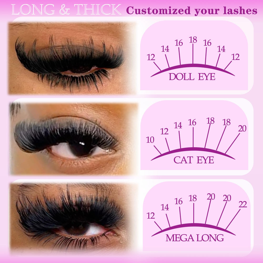 Anforlin DIY lash extension kit with tweezers for salon-like results at home.