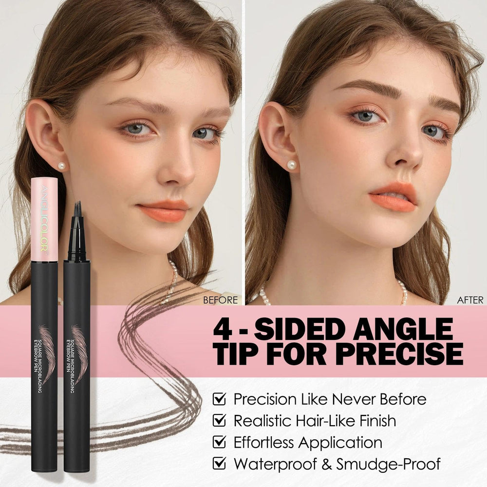 Anglicolor microblading eyebrow pen for easy daily use