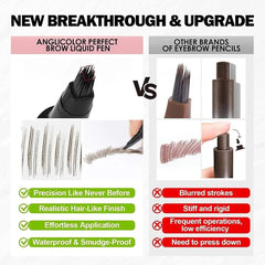 Anglicolor Mocha brow pen in hand for easy arch filling