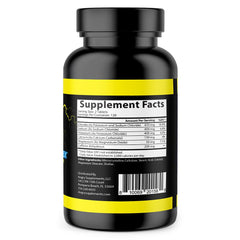 Nutrition label highlighting calcium, magnesium, sodium, and potassium electrolytes