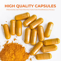 Durable clear gelatin capsules made from bovine gelatin