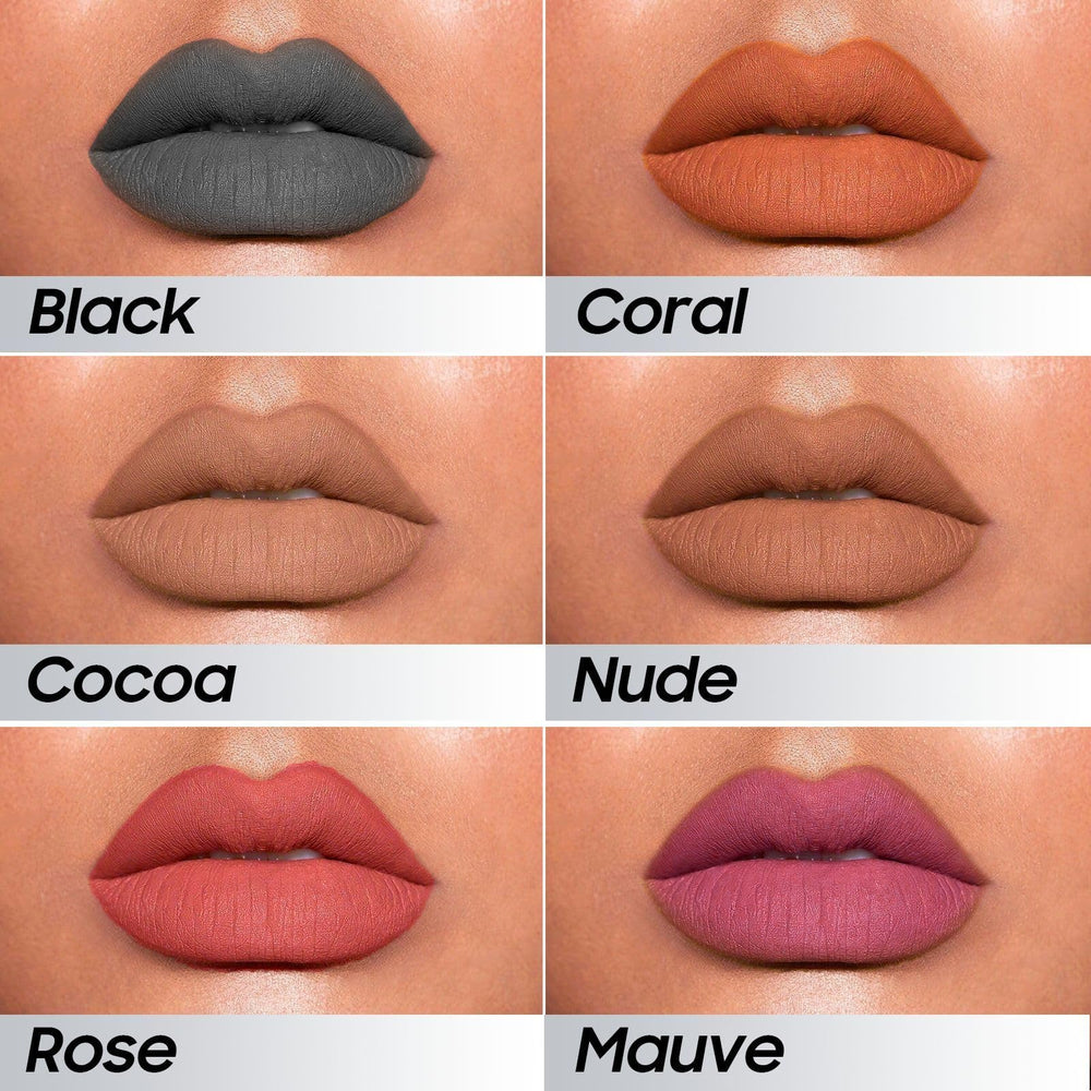 Anguishil Lip Stain long-wear waterproof swatch on lips