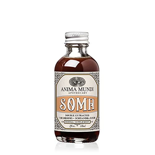 Anima Mundi Soma 7 Mushroom Adaptogenic Elixir bottle - front view