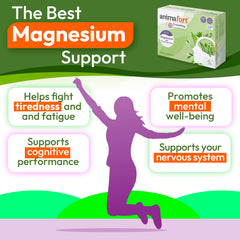 Morning capsule ingredients: Mg glycerophosphate, malate, AtaMg, hydroxide with B vitamins and minerals