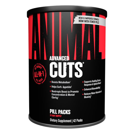 Animal Cuts 42-pack thermogenic fat burner box