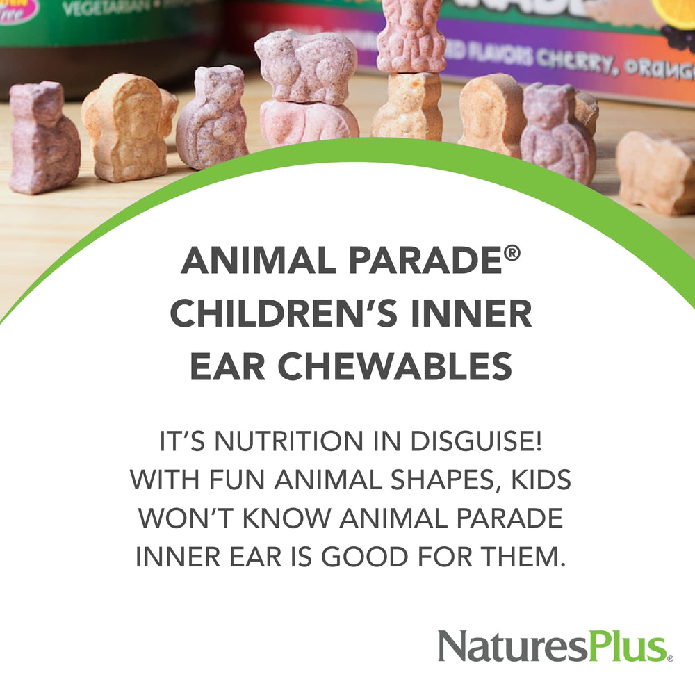 Close-up of a single animal-shaped chewable tablet