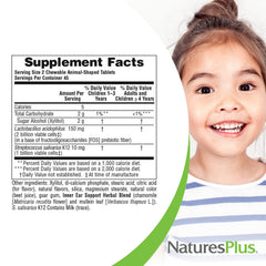 Gluten-free and sugar-free indicators on label