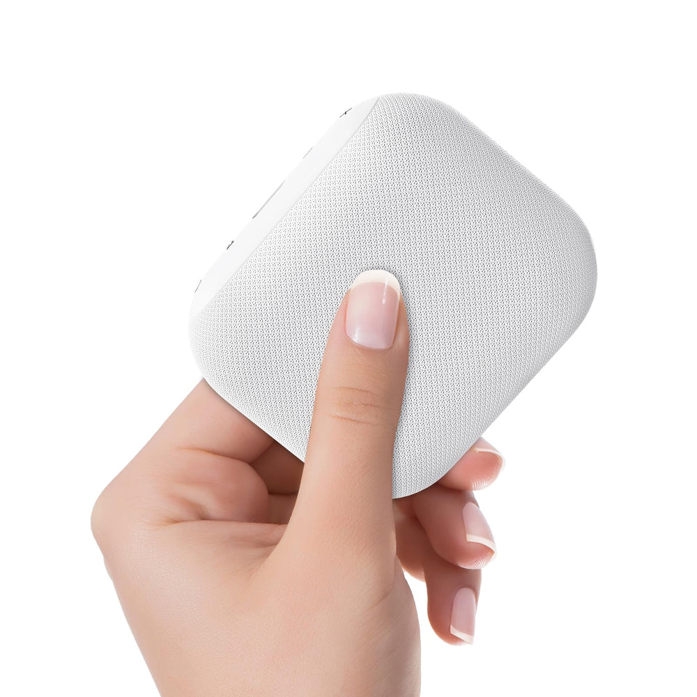 ANJANK mini travel white noise machine compact design for travel and easy rest.