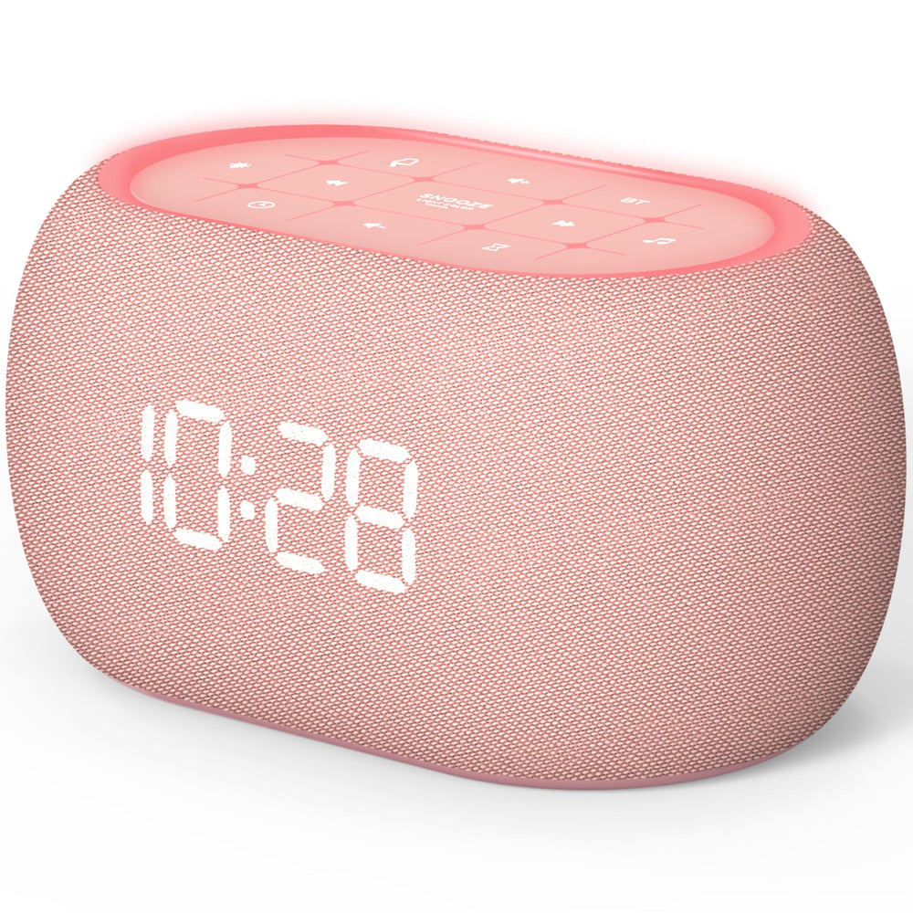 ANJANK white noise machine with alarm clock for restful nights and easy mornings.