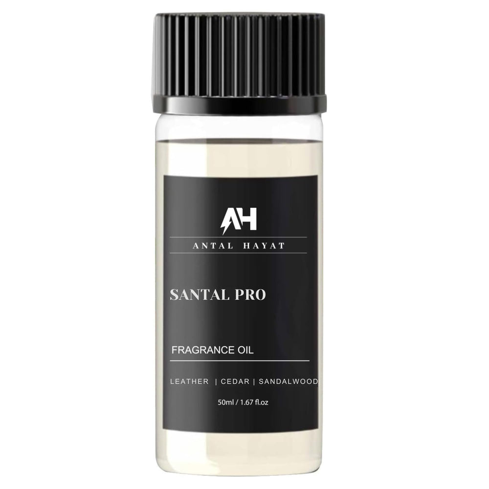 ANTAL HAYAT Santal diffuser oil 50ml bottle for elegant room fragrance and DIY crafts.