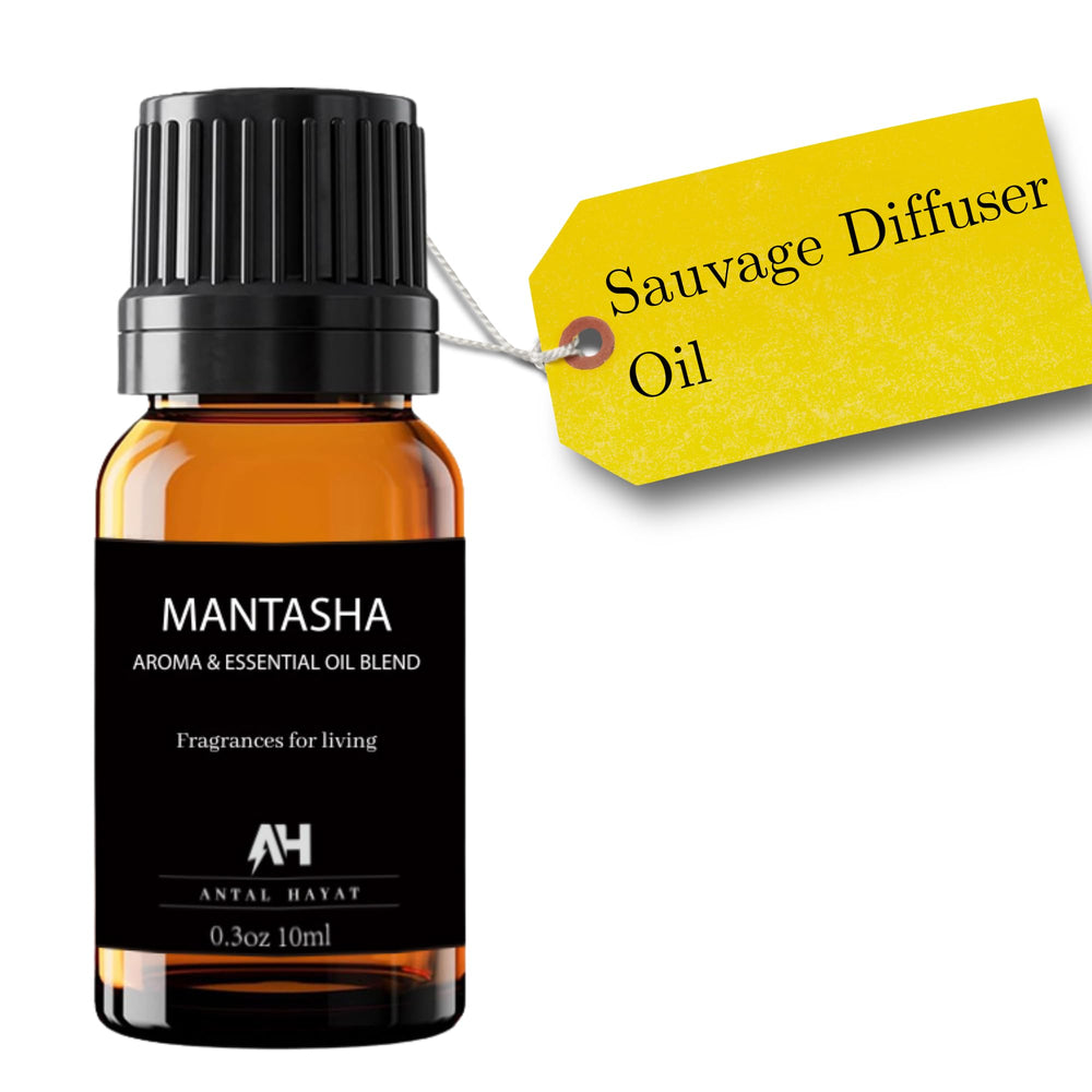 ANTAL HAYAT Mantasha 10ml bottle closeup for luxury home ambiance.