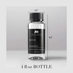 Diffuser oil in elegant home setting with luxury fragrance