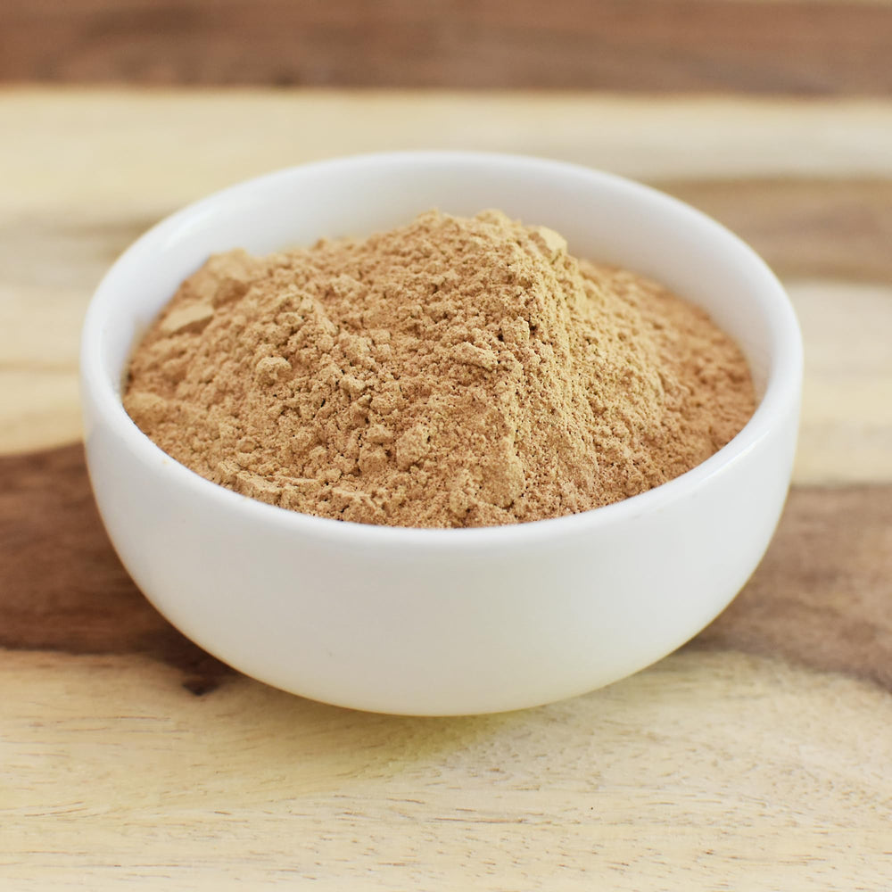 Batch tested gluten-free certification label for Anthony's Maca Root Powder
