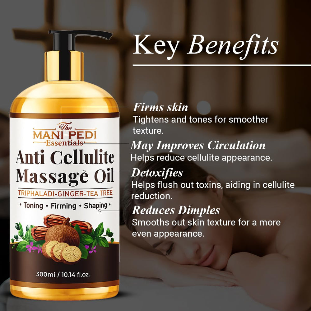 Ingredients including triphaladi, ginger and tea tree oils