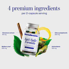 Anti-Spike Formula bottle back label