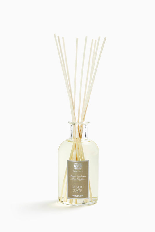Antica Farmacista Desert Sage Diffuser 16.9 oz in a glass bottle with reeds