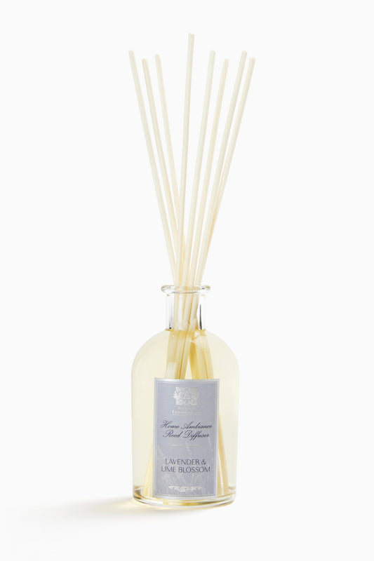 Antica Farmacista Lavender & Lime Blossom Diffuser 8.45 fl oz – bottle with reeds