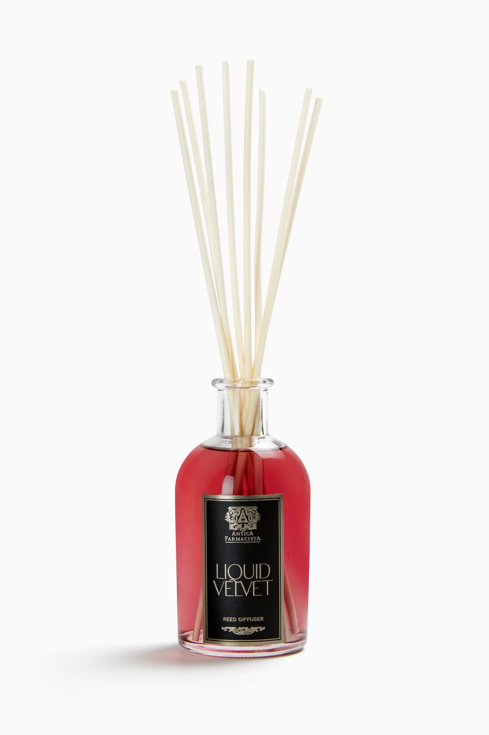 Antica Farmacista Liquid Velvet Home Ambiance Diffuser 8.45 fl oz glass bottle with reeds
