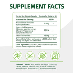Graphic showing triple-ingredient antioxidant synergy