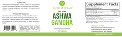 Ashwagandha raw root and extract blend