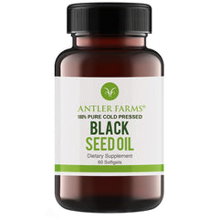 Antler Farms Black Seed Oil Softgel bottle