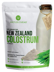Antler Farms NZ Colostrum 1 lb – grass-fed packaging