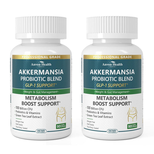 Anven Health GLP-1 supplement bottle and packaging