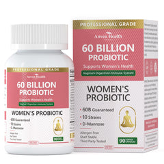 Anven Health Probiotics and Organic Prebiotics bottle on white background