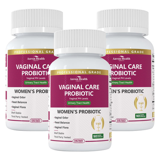 Anven Health Vaginal Probiotics bottle with 270 capsules