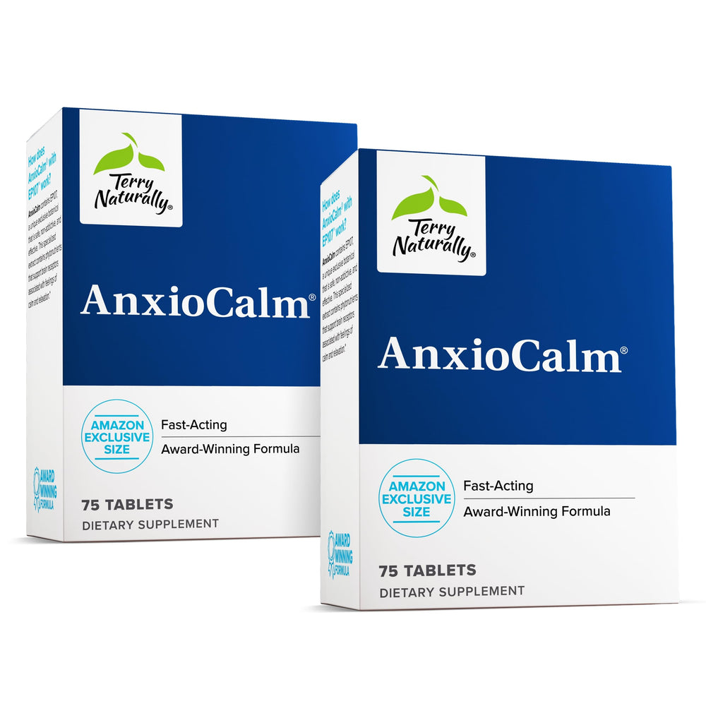 Terry Naturally AnxioCalm bottle showing the label