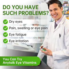 Close-up of dry eye relief and eye hydration