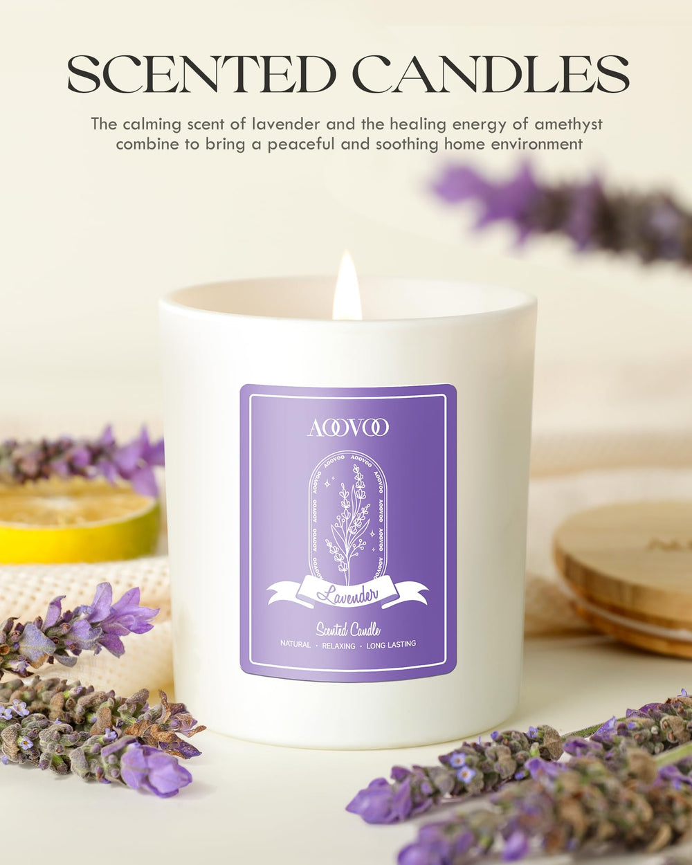 10oz AOOVOO candle close-up