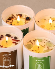 Vanilla Cake scented candle in AOOVOO Winter Candles Set