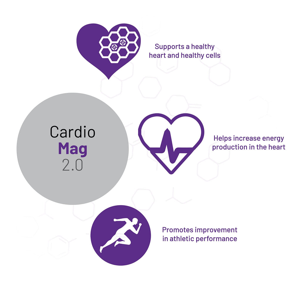 AOR Cardio Mag 2.0 bottle label close-up