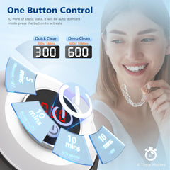 Unit features 4 modes and LED indicators with UV lights
