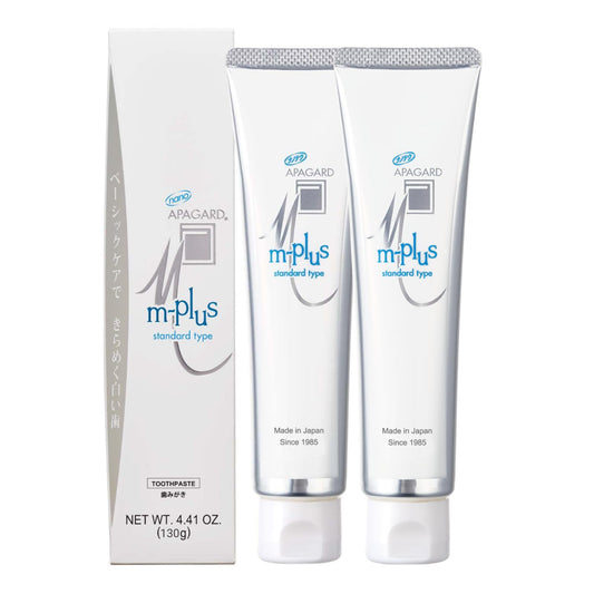 APAGARD M-Plus family-pack packaging with two 125g tubes