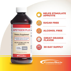 Dosing spoon with Apetigen-Plus liquid