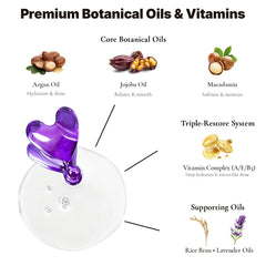 APHORENE Leave-in serum glows on mid-lengths and ends with smooth shine.
