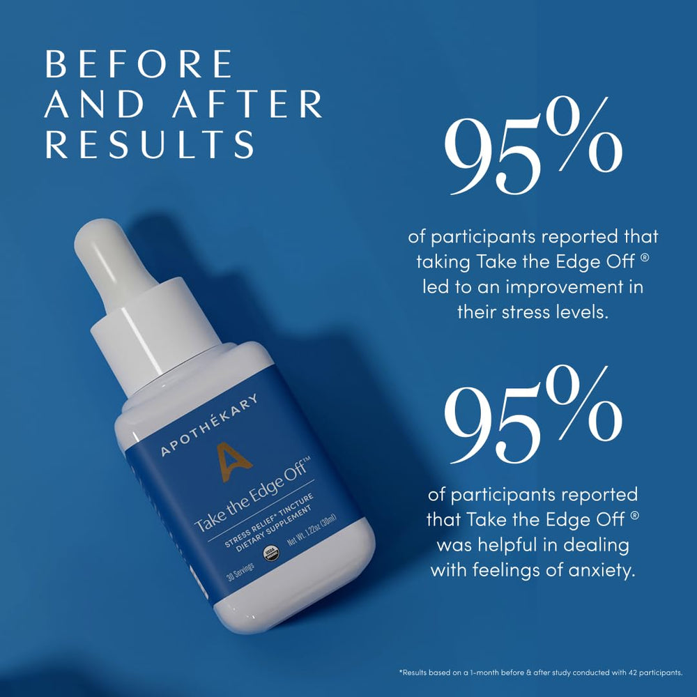Apothékary Take The Edge Off night ritual for calmer evenings.