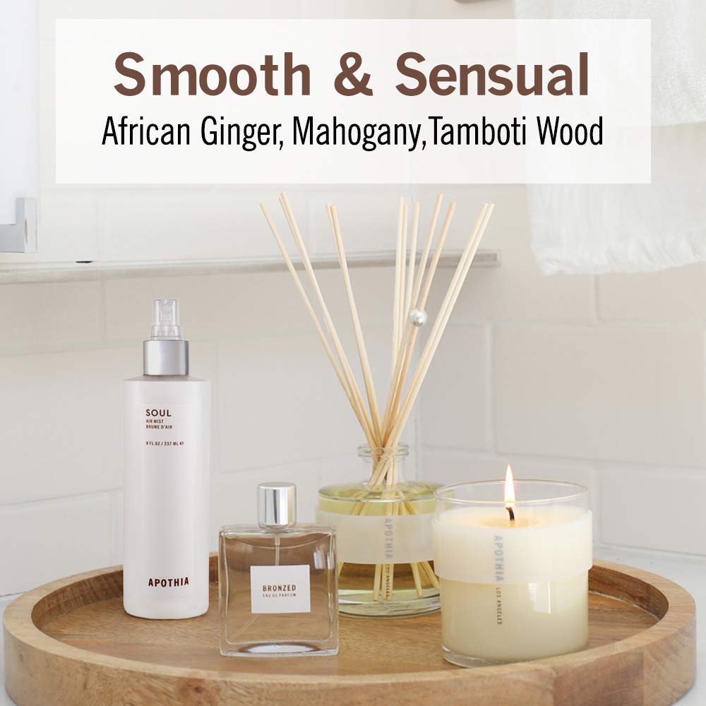 APOTHIA Soul Air Mist spray action captured for quick room refresh with luxurious notes.