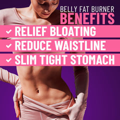 Slim waist and toned abdomen illustration