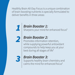 Turmeric extract highlighted on the label of Healthy Brain All-Day Focus