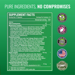 Fungi-Sci Mushroom Complex and Berry-Sci Antioxidant Complex visuals