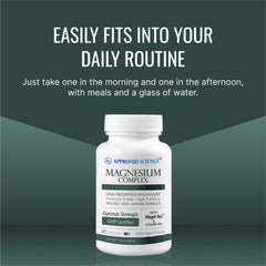 GMP-certified facility background with product
