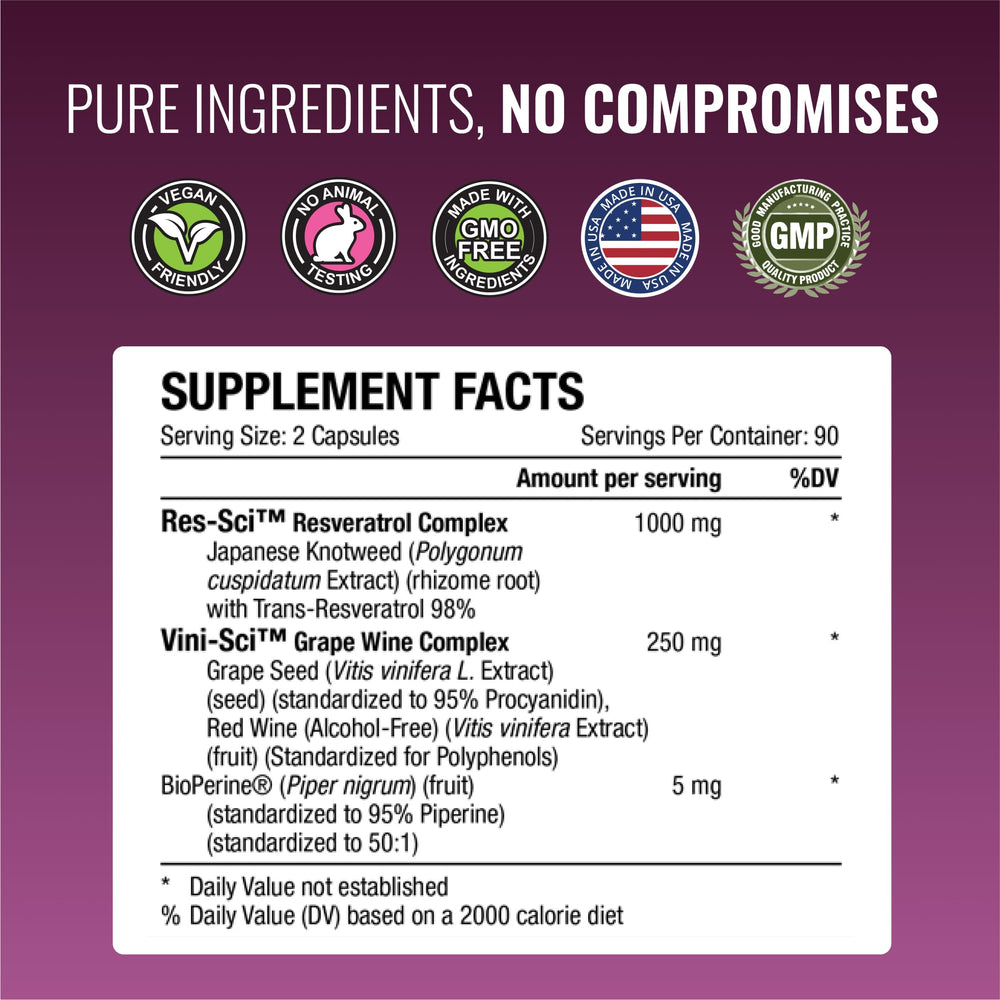 Two bottles containing 380 vegan capsules