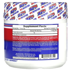 APS Pure Creatine Monohydrate 500g - side packaging view