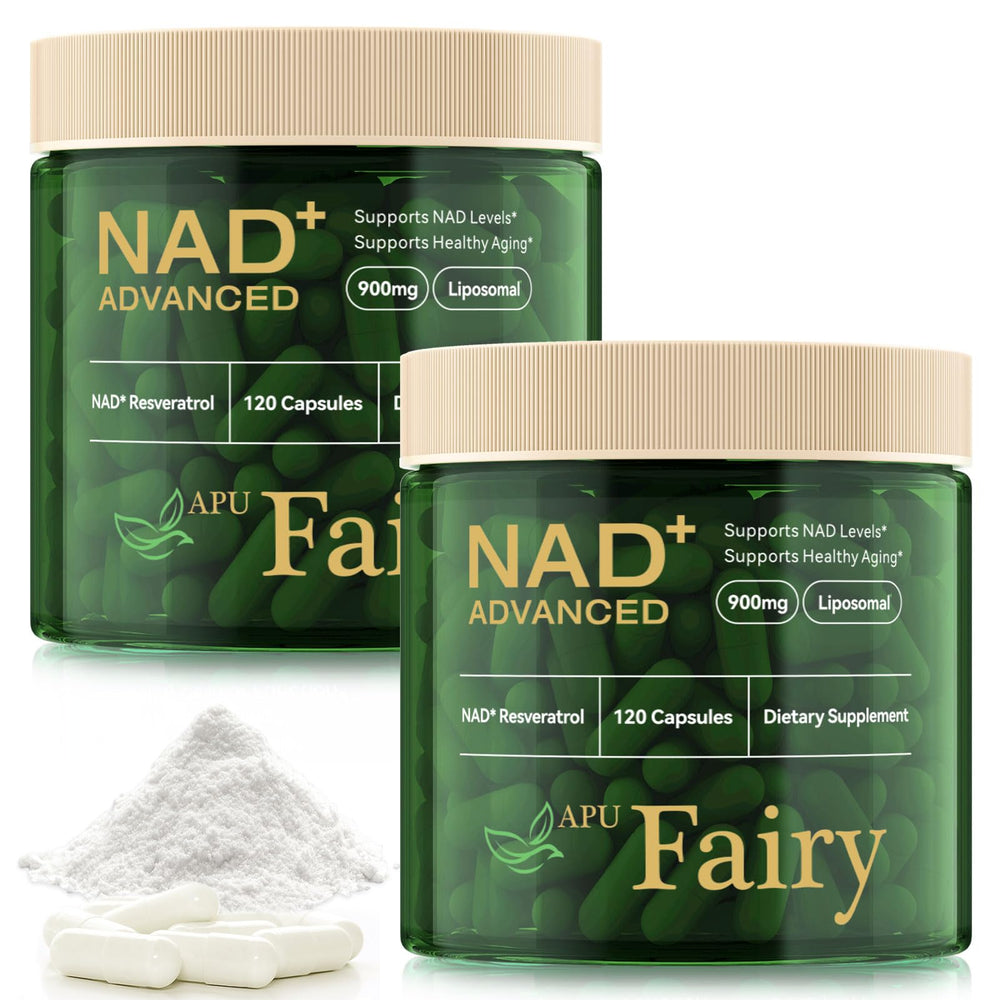 APU.FAIRY NAD Supplement bottle with label