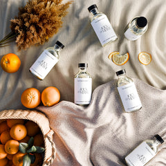 Luxurious hotel-style Aqua di Miami diffuser oil display