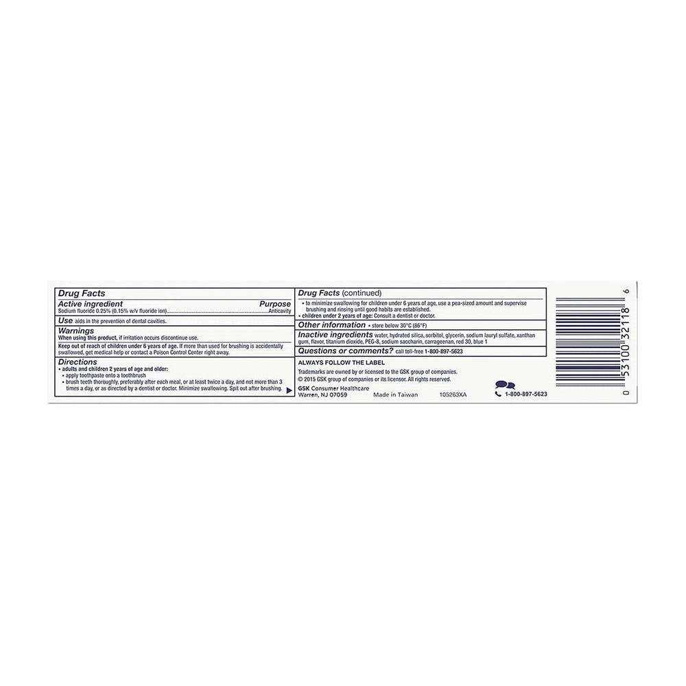 Aquafresh Cavity Protection Toothpaste Cool Mint 5.6 oz - 10 pack - image 4