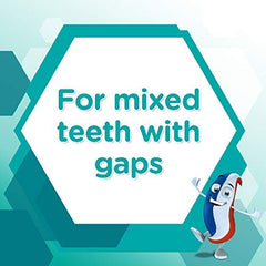 Mint flavour design on Aquafresh My Big Teeth packaging